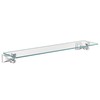 Moen DN8390CH Retreat Glass Vanity Shelf, Chrome