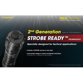 NITECORE P10ix Type-C RECHARGEABLE ULTRA COMPACT FLASHLIGHT - 4000 Lumen - Battery Included