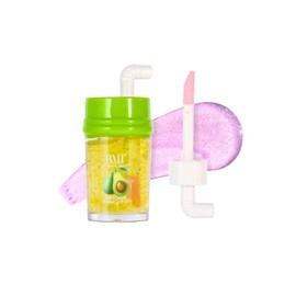 Romantic Beauty Sweet Fruit Magic Lip Oil - Color Changing, Lip Oil, Lip Stain - Avocado Flavor - Glossy Finish - Nourishing - 0.28 Fl Oz