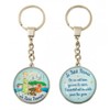 Round Glass Keyring Collection The Little Prince (Lyon), Multi-Colour, Medium,
