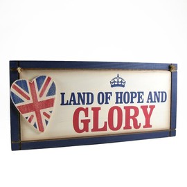 Heartwarmers Hope And Glory Plaque - Wooden Plaque