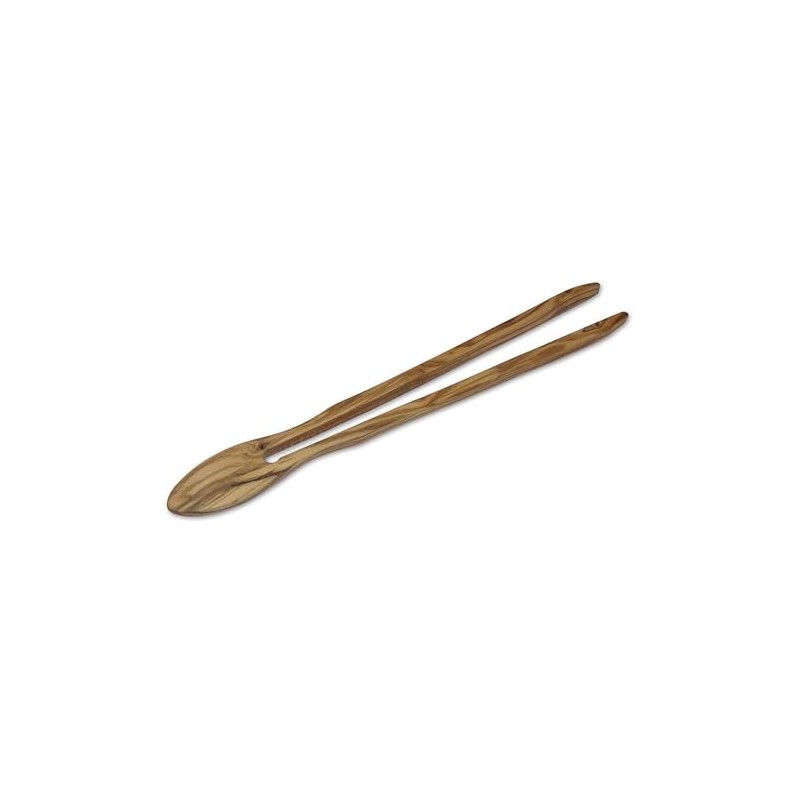 Berard 52177 French Olive-Wood Handcrafted Toast Tongs