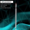 Replacement 49cm 19.3inch 6 Sections Telescopic Antenna Aerial for Radio