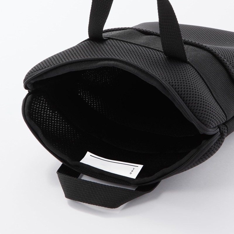 MUJI 84444586 Polyester Vertical Cushion Tablet Case 11 Black