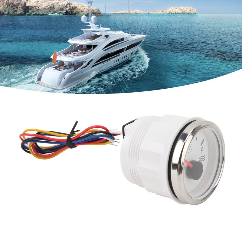 52MM Water Level Gauge E 1/2 F Colorful Backlight 240