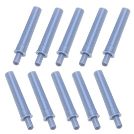 Cabinet Door Damper, Soft Quiet Close Door Closer Damper, Door Buffer Drawer Stopper for Cupboard Home Furniture, Pack of 10 - Gray