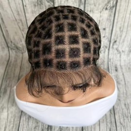 LZZHAIR DIY FUll Lace Braiding Wig cap (99 Sections)