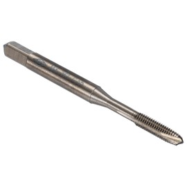 uxcell Spiral Point Plug Threading Tap M3 x 0.5 Thread, Ground Threads H2, M35 High Speed Steel Cobalt, Heat Coloring, Metric Screw Taps Tapping Bit for Thread Repair