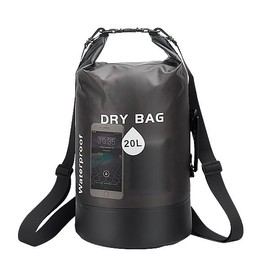 Translucent Water-Resistant Bag for Water Activities & Vacation Dry Bag 20L