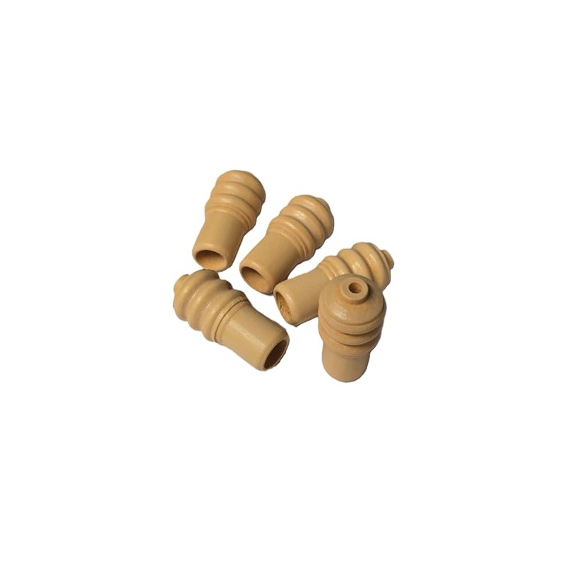 5 Wooden Roman Blind Acorns - Boxwood Classic Cord Pulls