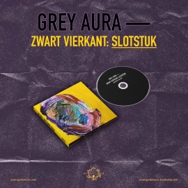 Grey Aura Zwart Vierkant Slotstuk (CD) Album Digipak