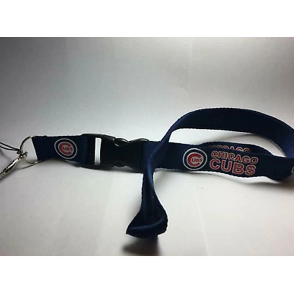 Unbranded Chicago Cubs Lanyard Badge Key Chain Clip Face Mask