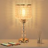 Acaxin Crystal Table Bedside Lamp Touch Control, 3-Way Dimmable Small