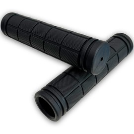 FRSOHEWIN Bicycle Grips Handlebar Grips Ergonomic Rubber Bicycle Handlebar Non-Slip for Bicycle MTB 1 Pair City Bike Mountain Bike 120 mm Black