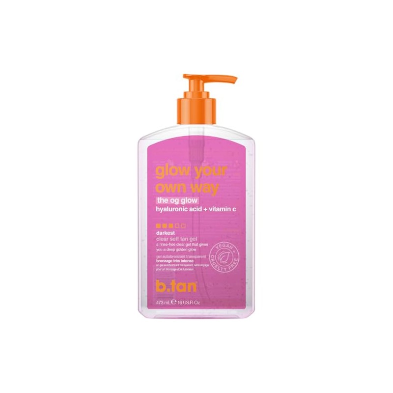 B.Tan Glow Your Own Way Clear Self Tan Gel For