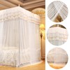ciciglow Mosquito Net, Bed Curtain, Luxury Princess, Four Corner Posts,