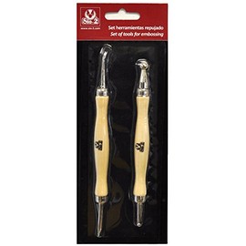 Embossing Tools Sio-2 Set of 2 pieces Shovel + punzon Curved