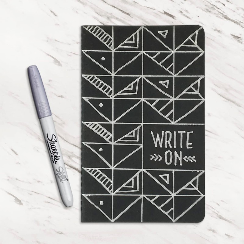 Sharpie Metallic Permanent Markers - Fine Point - Silver -