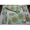 FIESTA Ocala ~ Two Fabric 19" Sq Napkins & Two