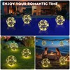 Cootway Floating Pool Lights, 15 Inch Warm White Solar Pool