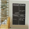 Operitacx Board Wall Sticker 4pcs Chalkboard Sticker Sheets 20x30cm A4