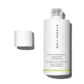 Well People Plant Powderfoliant Renewing Charcoal Exfoliating Powder, Exfoliant For Brightening & Softening Your Complexion, Vegan & Cruelty-free