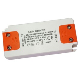 LED Transformer 12 V DC 6 Watt Power Supply Transformer Driver Converter Ballast without Minimum Load