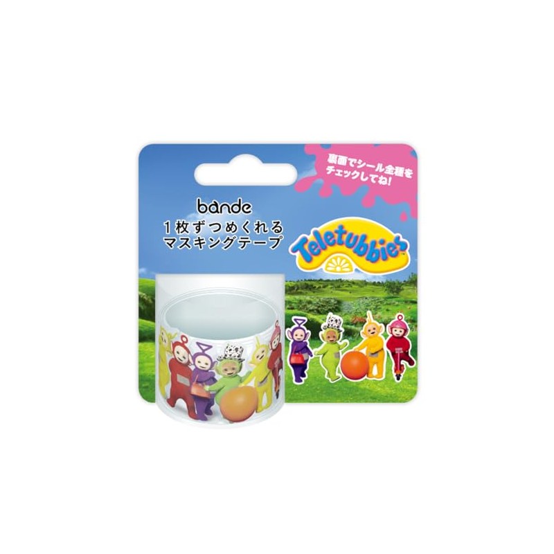 Teletubbies Bande Masking Tape 1 (Character Design)