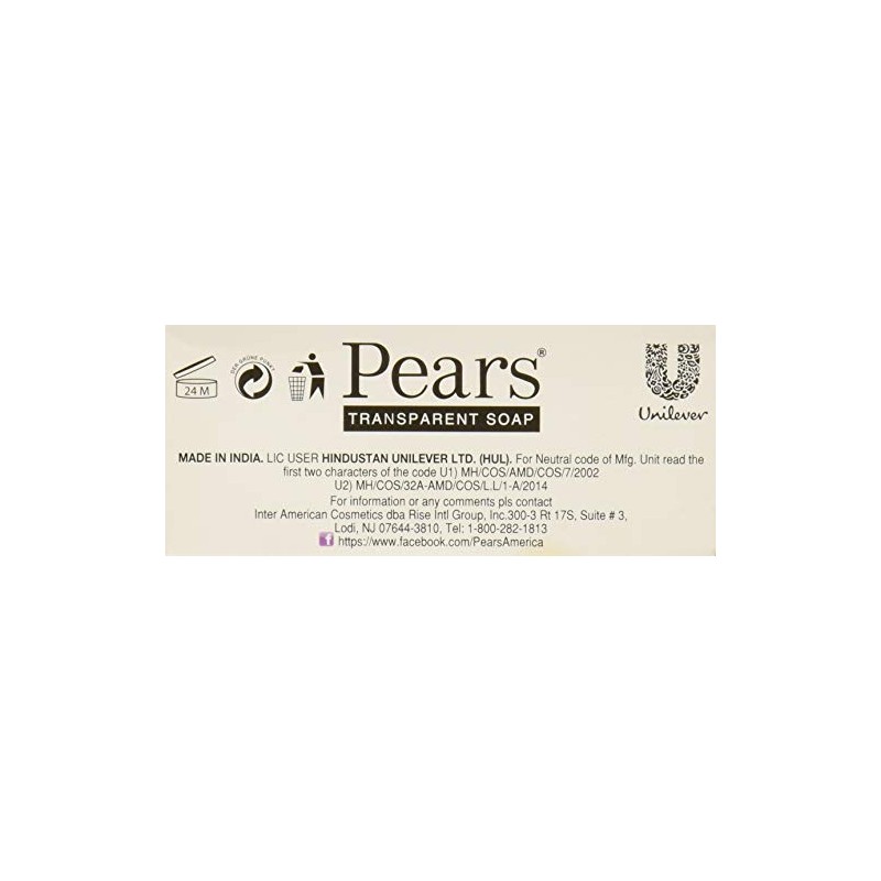 Pears Soap Gentle Care Transparent 4.4 oz