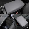 JXAUTOPART Car Center Console Box Armrest Cover Pad Faux For