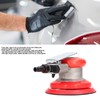 Air Orbital Sander 5in Pneumatic Polisher Sandpaper Palm Sanding Machine