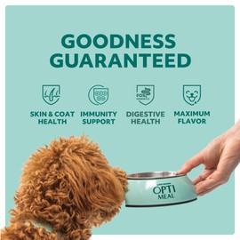 Optimeal Puppy Toy Breed Dog Food - Premium Dry Recipe for Small and Toy Breed Puppies - Skin and Digestive Support (3.3 lb, Lamb & Rice)