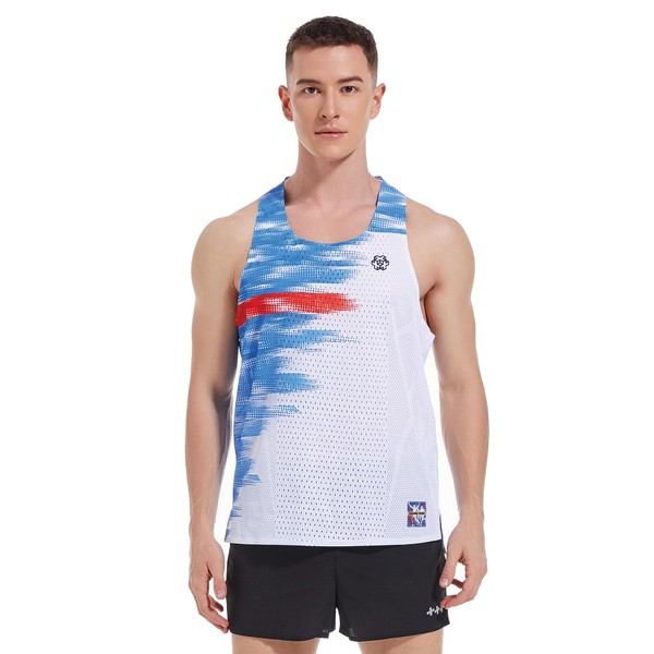 Sanken Marathon Tank Top Lightweight Running Singlet Shirt Dry Fit