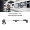 Wheelchair Umbrella Stand Foldable Stainless Steel Bicycle Umbrella Holder for