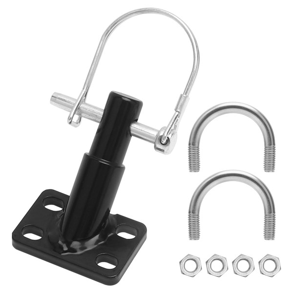 VOSSOT Bicycle Trailer Coupling for Bicycle with Locking Pin, Dog
