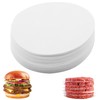500-Pack Burger Paper Sheets – 11cm Round Patty Paper –