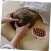 Beavorty 2pcs Wooden Scalp Massager Brush Handheld Acupoint Massage Tool