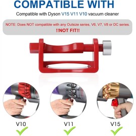 T Tersely Upgraded Trigger Lock Compatible with Dyson V15 V11 V10 Animal Absolute Motorhead Detect Stick Cordless Vacuum, Hands-Free Tool Power Control Button Attachments (Not for Outsize)