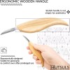 HUTSULS Wood Carving Knives Set Tools Spoon Kit Whittling Carpenter