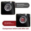 Merdege Car Push Start Button Cover, Ignition Button Cover Replacement,