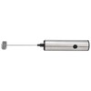 Stainless Steel Electric Milk Frother Handheld Egg Beater USB Charging