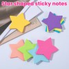 240 Sheets Pastel Sticky Notes Set 8 Color Star Shape