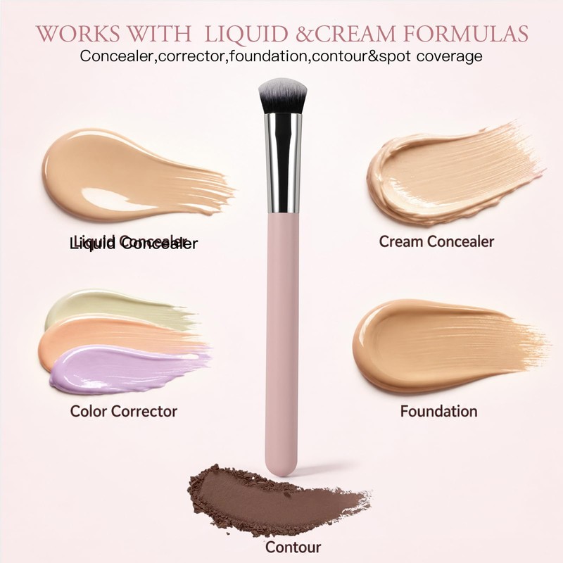Concealer Brush, Precision Under Eye Makeup Brush