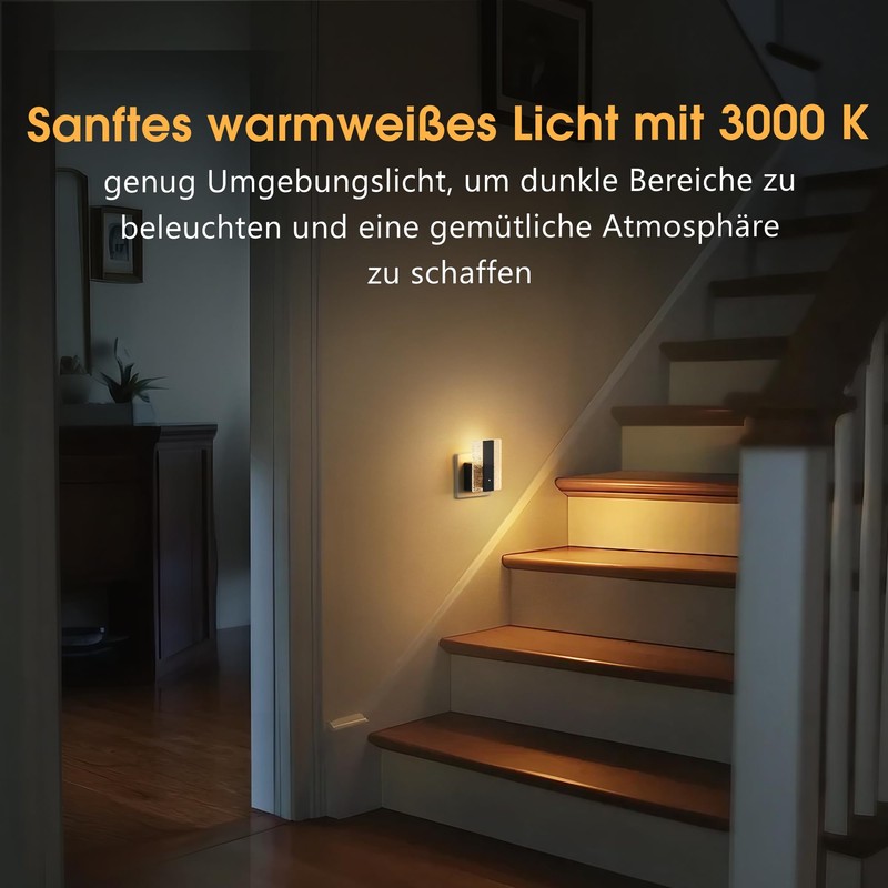 Briignite Night Light Socket with Twilight Sensor, LED Night Light
