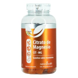 Citrato De Magnesio 100 Gomitas Mandarina Natural Health