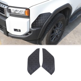 Front/Rear Wheel Mud Flaps Splash Guard Compatible with Toyota Land Cruiser 250 Prado J250 LC250 2024 2025 2026 Accessories, Car Body Wheel Protection Cover Trim, Matte Black (Front Wheel)