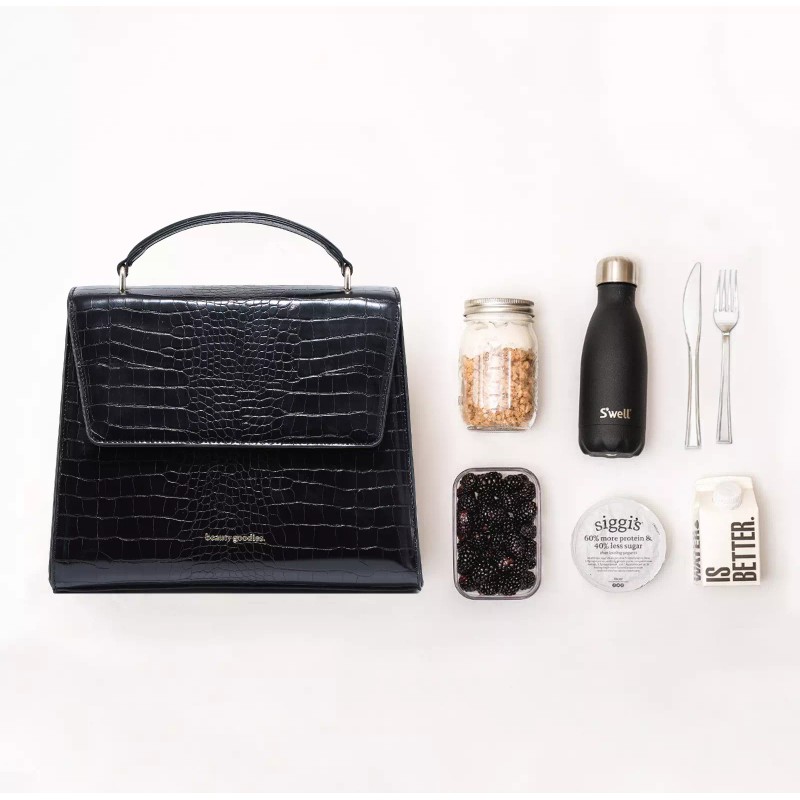 BEAUTY GOODIES - Modern Stylish Insulated Lunch Bag - Medium