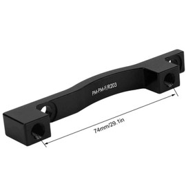 203 mm post mount adapter, bicycle saddle adapter, bicycle brake holder with washers, durable bicycle disc brake caliper adapter A - F203 for MTB mountain bike (one pillar F203)