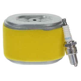 Redpart Service Kit compatible with Honda GX140 GX160 GX200 -Includes Air Filter, Genuine Spark Plug