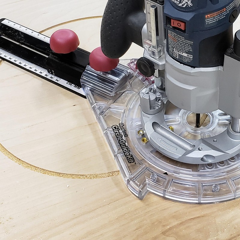 Milescraft 6202 Omni Base – Universal 7” Router Base Plate,